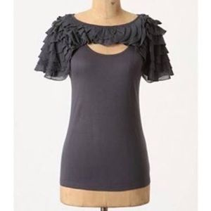 🥰🥰 {Anthro} Deletta Caped Tank Top